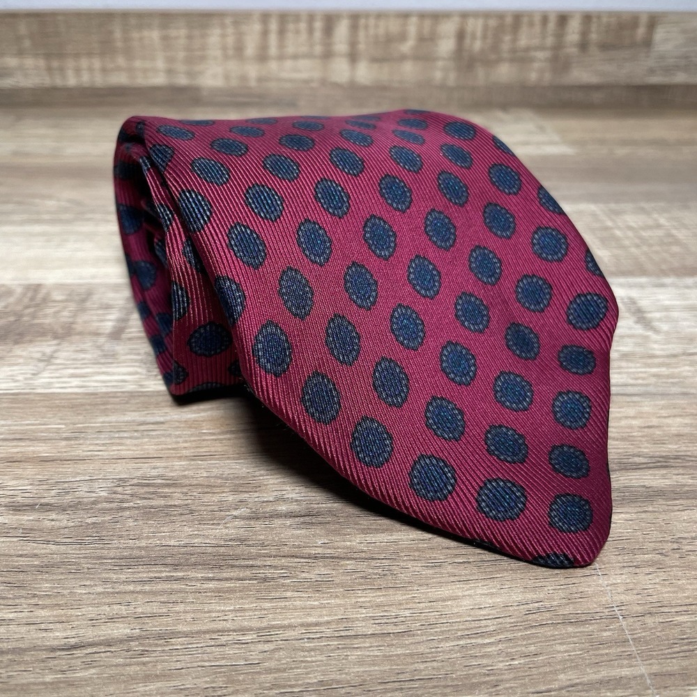 Robert Talbott Nordstrom Hand Sewn Silk Geometric Neck Tie Length 58" Width 4"